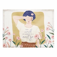 Flower Girl 18" x 14" Cotton Twill Placemat