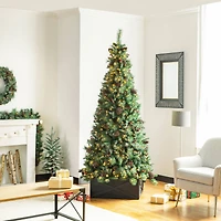 Glitzhome® Black Wood Tree Collar