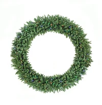 5ft. LED Buffalo Fir Commercial Artificial Christmas Wreath