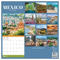 TF Publishing 2025 Mexico Wall Calendar