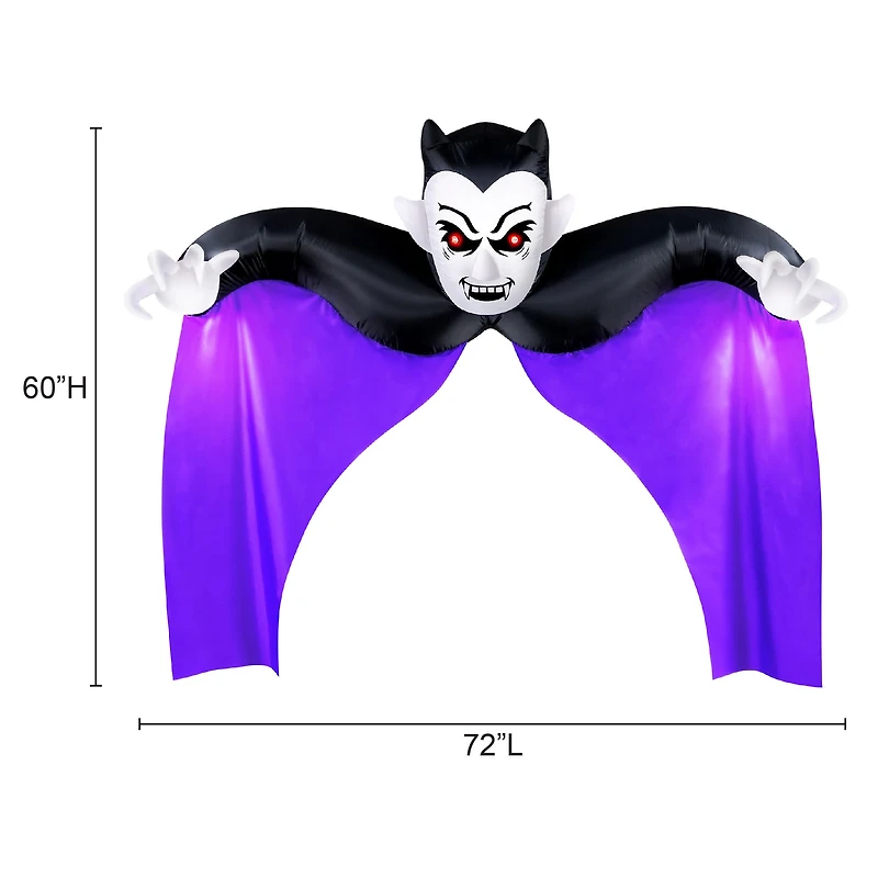 6ft. Airflowz Inflatable Halloween Hanging Vampire