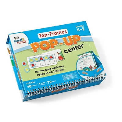 hand2mind® Ten Frame Pop-Up Center Math Games