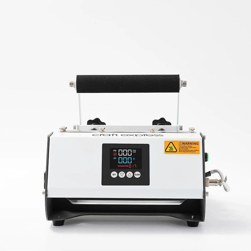 Craft Express White Elite Pro Tumbler Heat Press