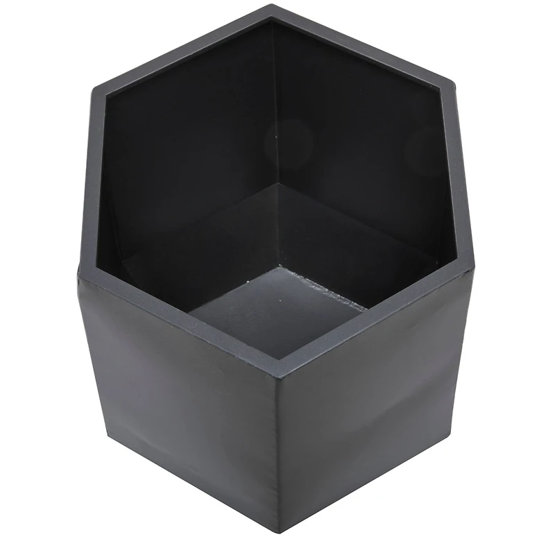 Grey Modern Planter, Set of 3" 21", 16", 11"