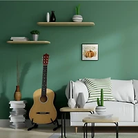 Stupell Industries Hello Pumpkin Autumn Pinecone Orange Brown Fall Seasonal Black Framed Wall Art