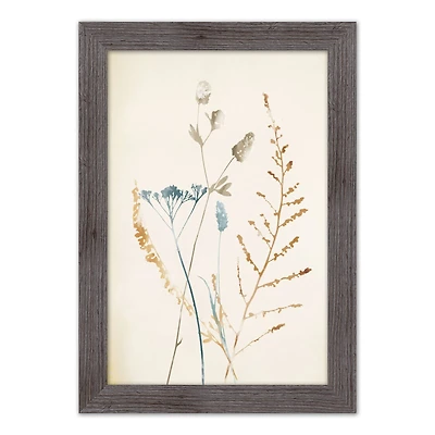 Wildflowers 16" x 24" Western Gray Framed Print