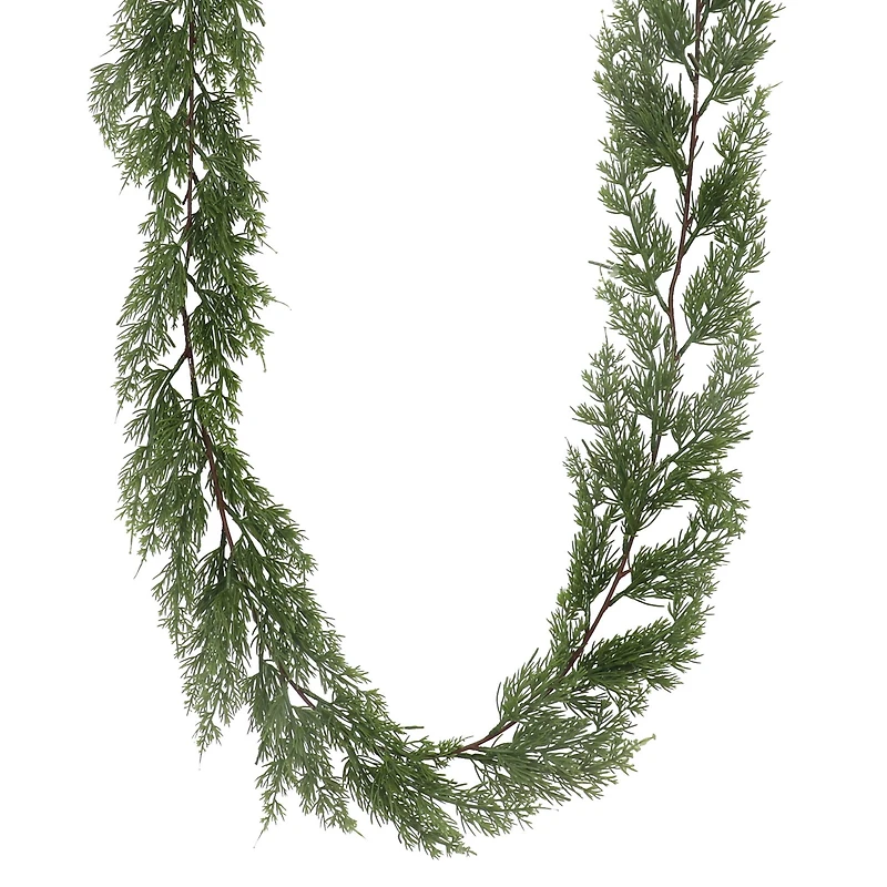6ft. Green Soft Cedar Garland by Ashland®