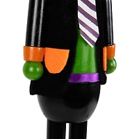 Frankenstein's Monster Nutcracker Halloween Figure - 10.5" - Green and Black