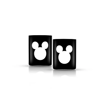JoyJolt® Disney® 12oz. Luxury Mickey Mouse Crystal Double Old Fashion Glass, 2ct.