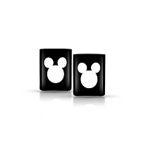 JoyJolt® Disney® 12oz. Luxury Mickey Mouse Crystal Double Old Fashion Glass, 2ct.
