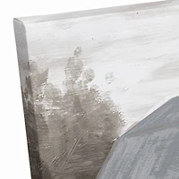 Cool Toned Barn Canvas Wall Art