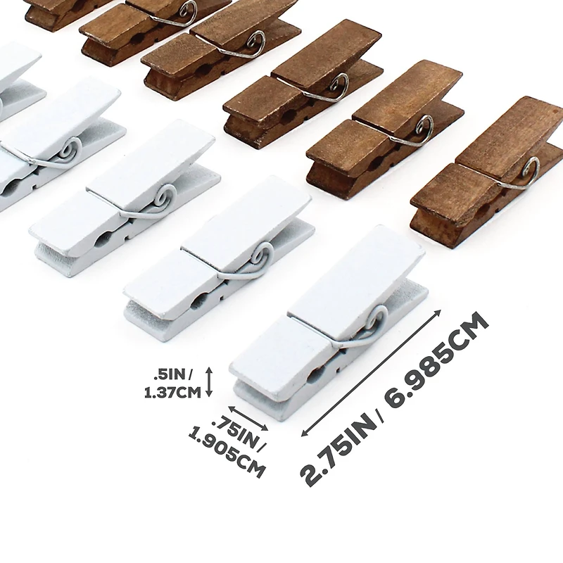 ArtSkills® Project: Craft™ Large Wooden Clothes Pins, 45ct.