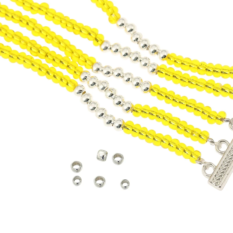 Assorted Metal Crimp Beads