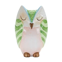 Whimsical Owl Planter Set