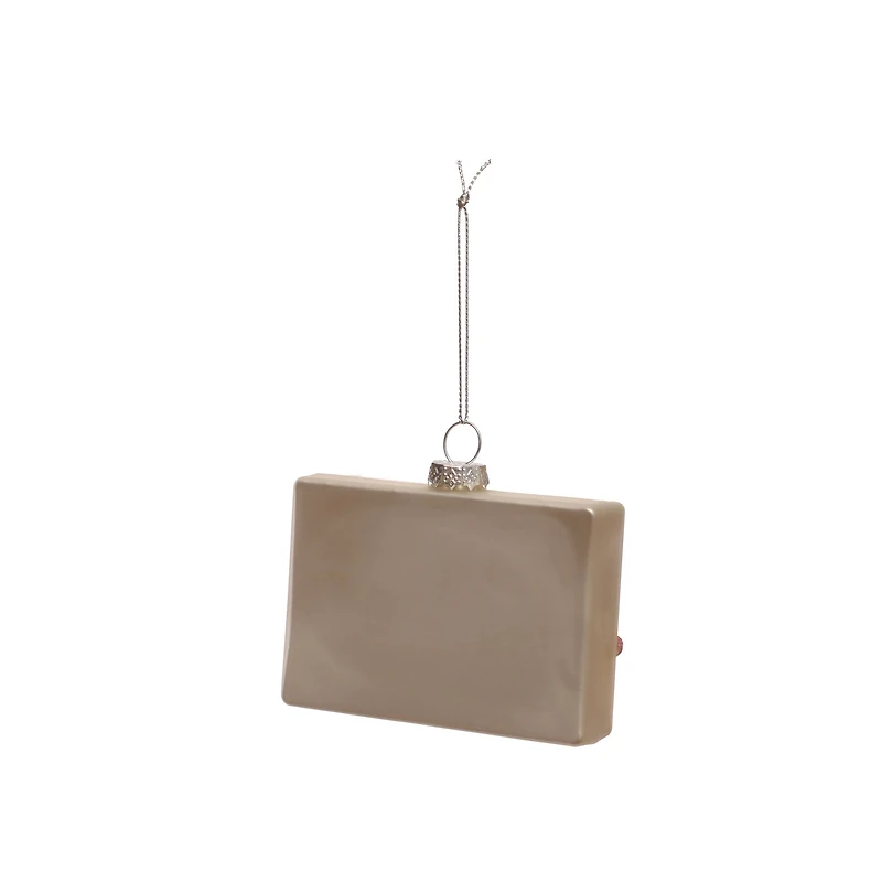 3.5" Friends Makeup Container Glass Ornament by Ashland®