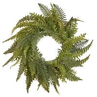 35" Green Fern Wreath