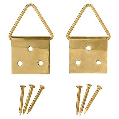 Brass Triangle Ring Hanger, 2ct. by Studio Décor®