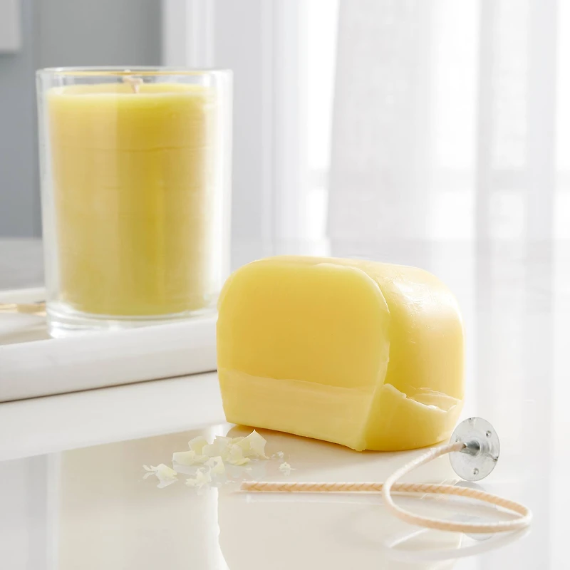 6 Pack: 1lb. Natural Beeswax by Make Market®