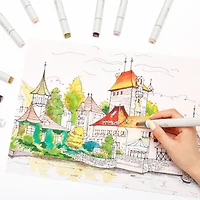 Dual Tip Neutral Sketch Marker Set by Artist's Loft™