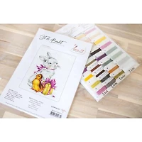 Luca-S Easter Greeting Card Counted Cross Stitch Kit