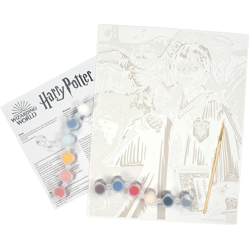 PaintWorks™ Harry & Hedwig Paint by Number Kit