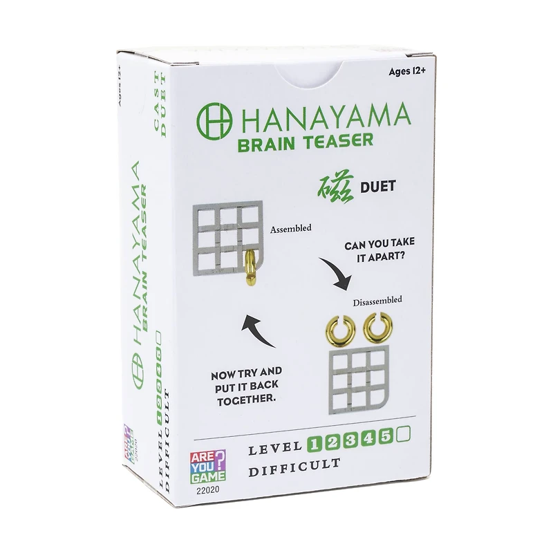 Hanayama Level 5 Cast Puzzle - Duet