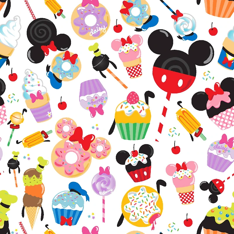 Disney® Mickey Mouse Food Fun Pack Cotton Fabric
