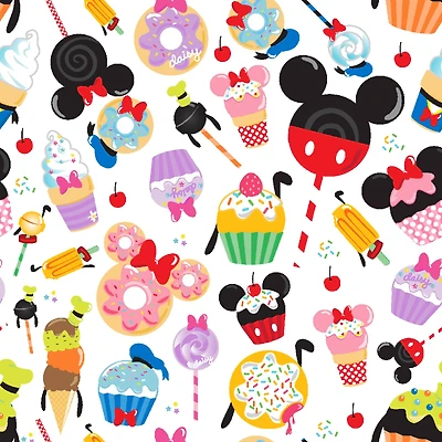 Disney® Mickey Mouse Food Fun Pack Cotton Fabric