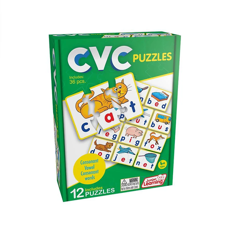 Junior Learning® CVC Puzzles