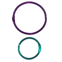 Hygloss® Assorted Metallic Book Rings, 2 Packs of 72