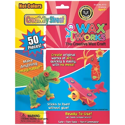 Creativity Street® Wax Works® Hot Colors Craft Wax