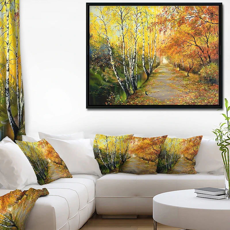 Designart - Beautiful Fall Forest