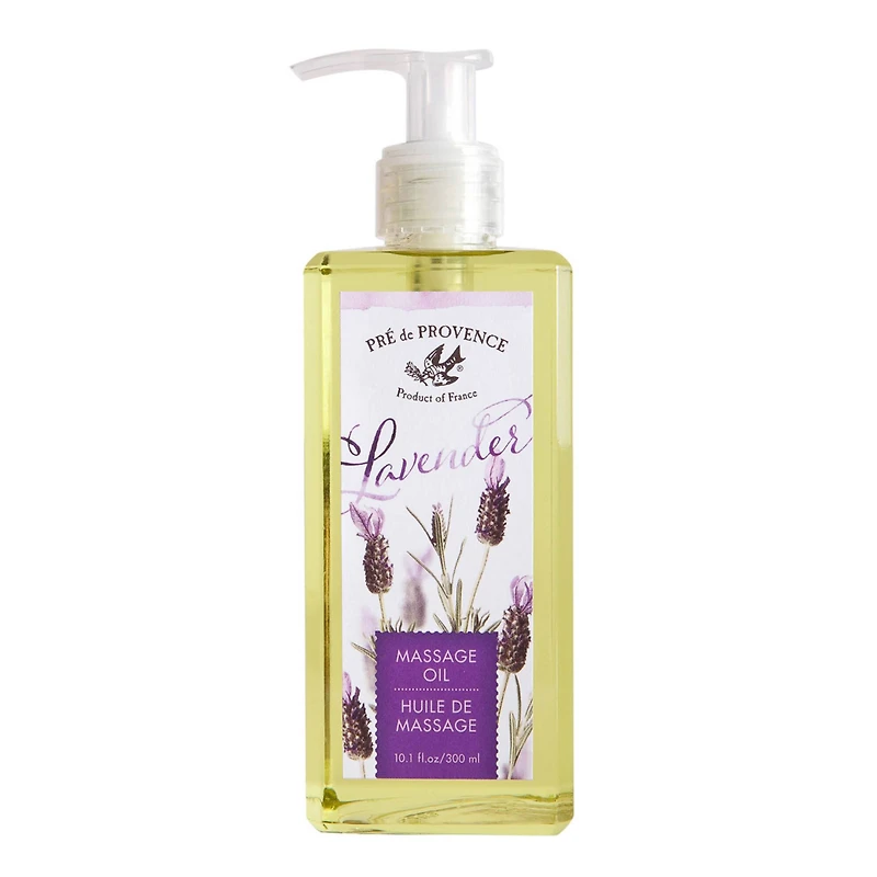 European Soaps Lavender Massage Oil, 300mL