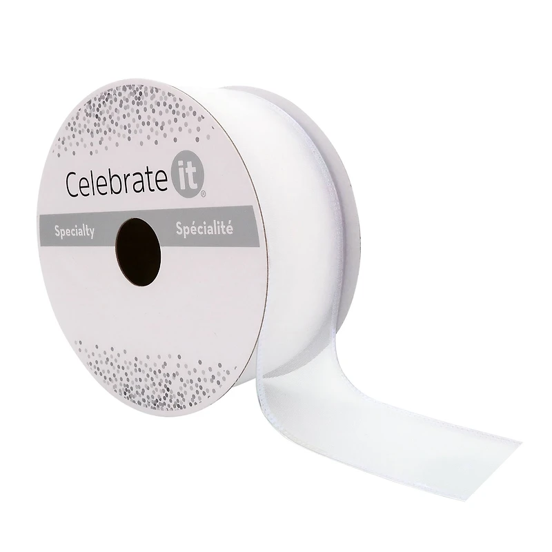 1.5" x 15yd. Sheer Wired Ribbon by Celebrate It® Specialty