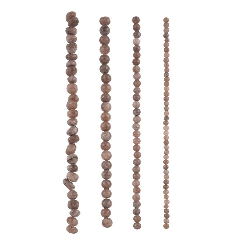 Mixed Purple Dyed Quartz Beads by Bead Landing™