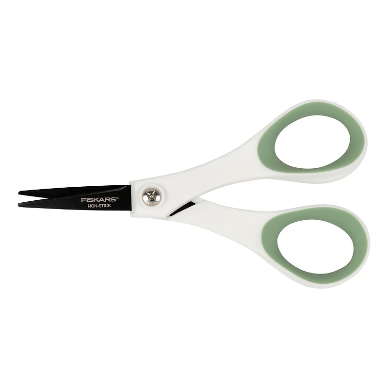 Fiskars® Nonstick Titanium Softgrip® Detail Scissors