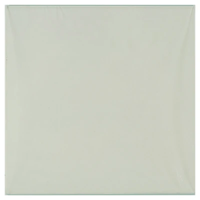 Oceanside Compatible™ 6" x 6" Icicle Clear Smooth Transparent Fusible Glass