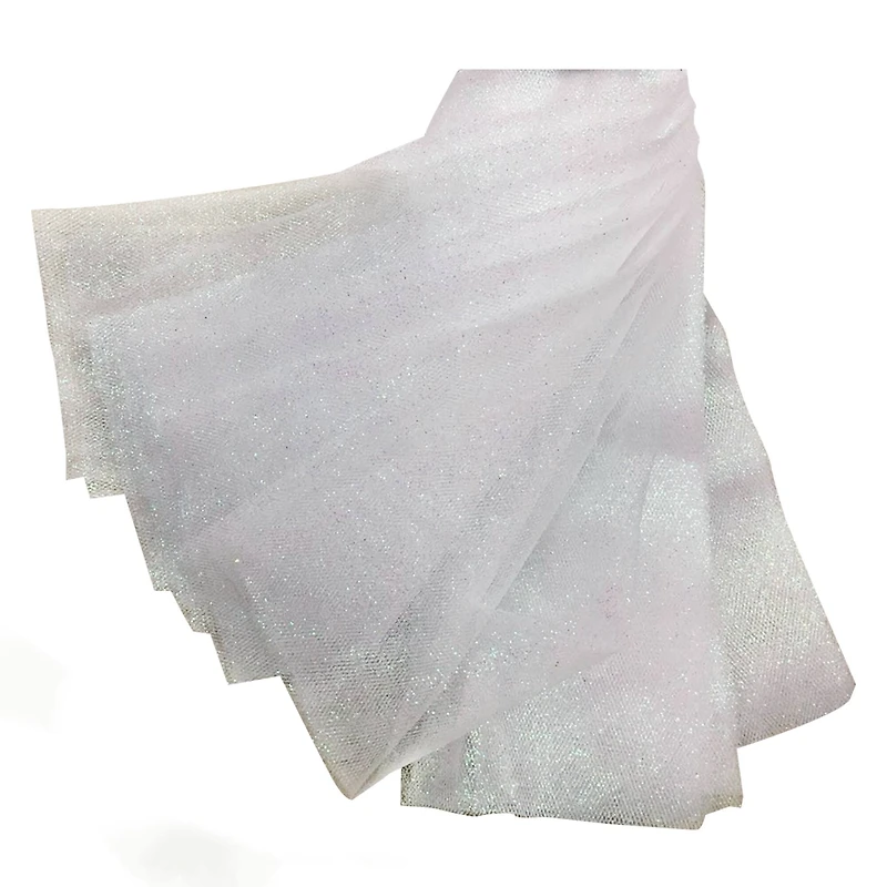 White Irish Pre-Cut Tulle Strips by Celebrate It™