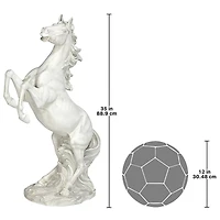 Design Toscano 33.5" Majestic Mustang Horse Sculpture