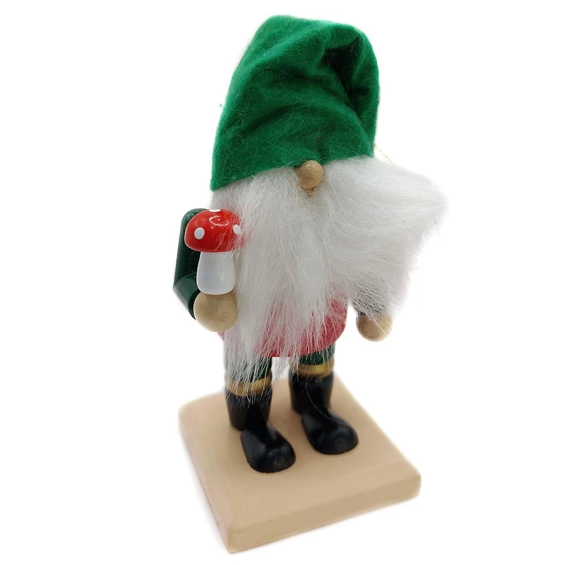 Wizardi Classic Wooden Christmas Gnomes Festive Decoration Set