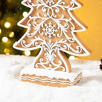 Glitzhome® 14.5" Resin Christmas Tree Table Decor