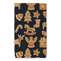 Xmas Movies And Baking Cookie Tea Towels - Set of 2