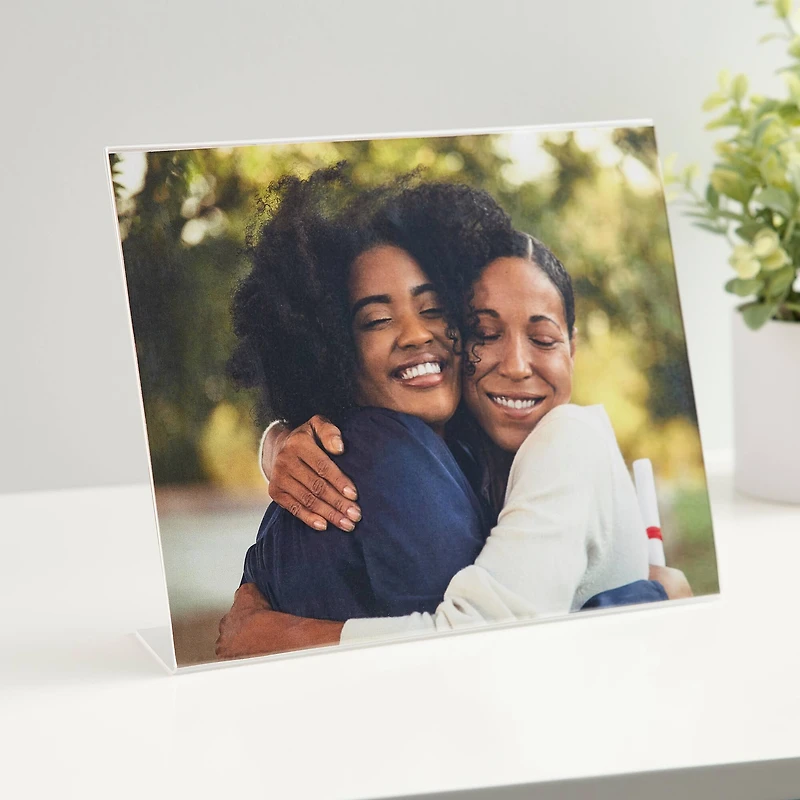 12 Pack: Acrylic Bent Horizontal 8" x 10" Frame, Basics by Studio Décor®