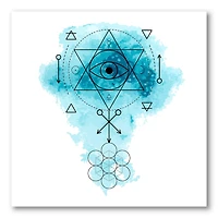 Designart - Symbol of Alchemy and Sacred Geometry II