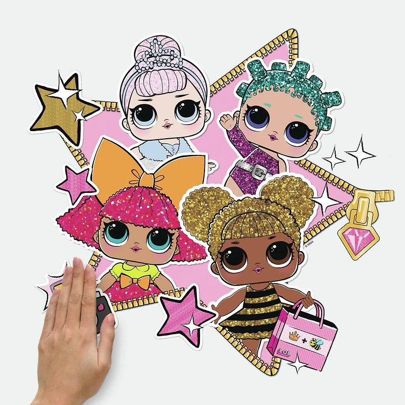 RoomMates Lol Surprise! Peel & Stick Giant Wall Decals