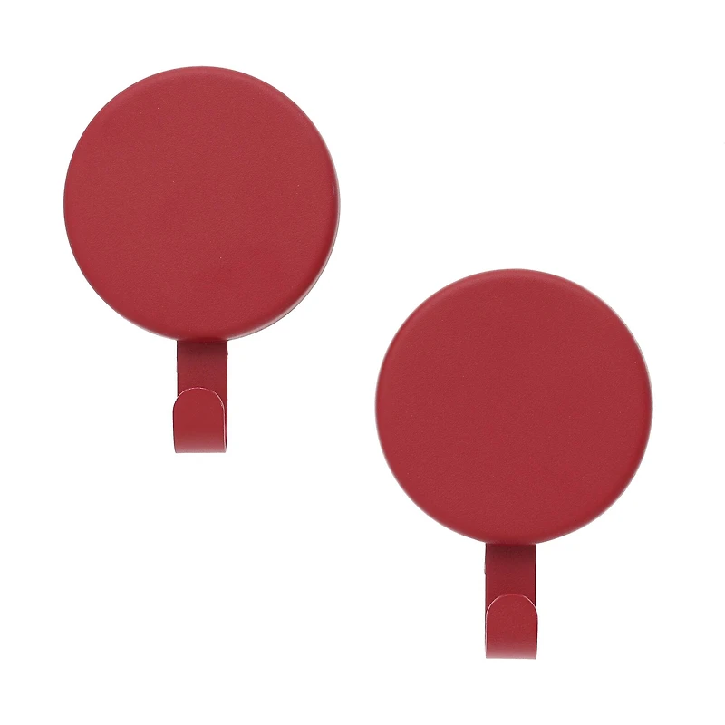 Haute Decor Attract™ Red Magnetic Wreath Hanger, 2ct.