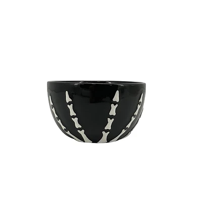 Black Skeleton Hand Ramekin by Makery™