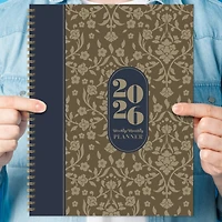 2026 Bonjour Book of Blooms Large Weekly Monthly Planner