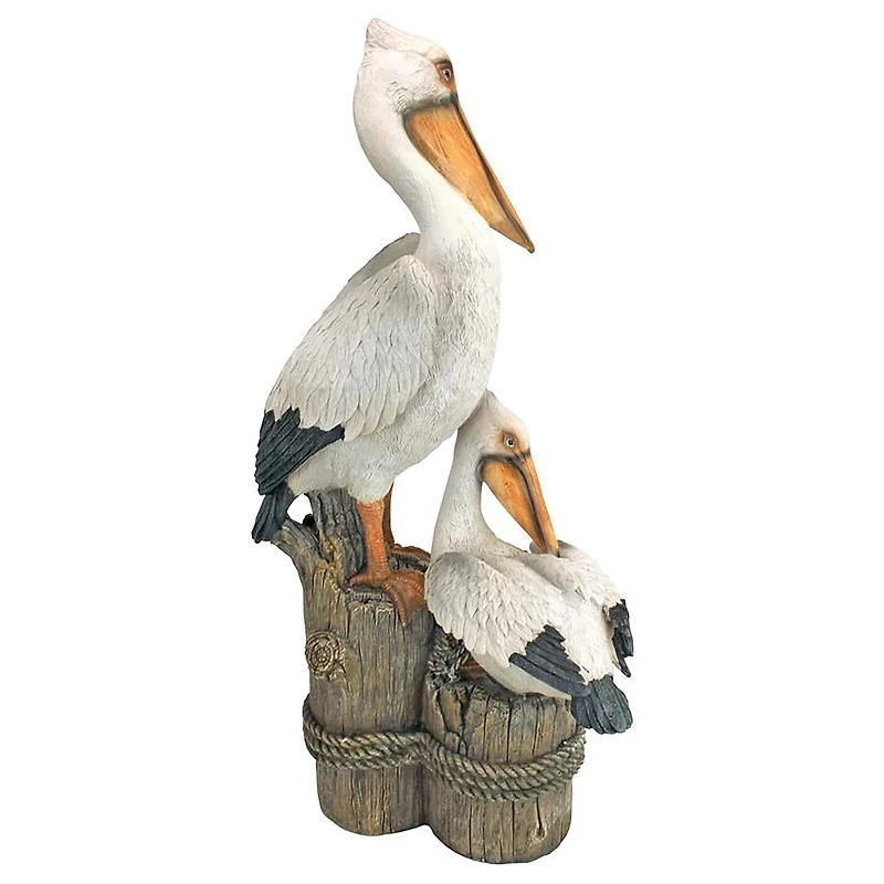 Design Toscano 2ft. Ocean's Perch Pelican Statue