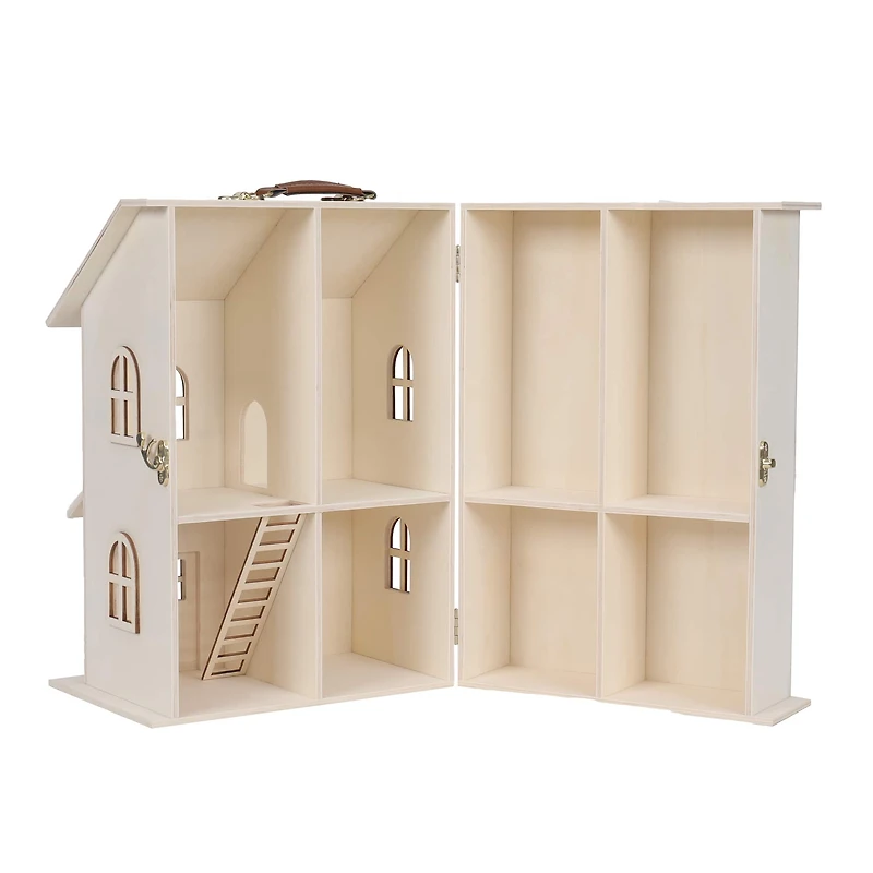 13" Wood 2-Story Dollhouse by Make Market®
